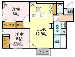 メゾン　ド　クレアの物件間取画像